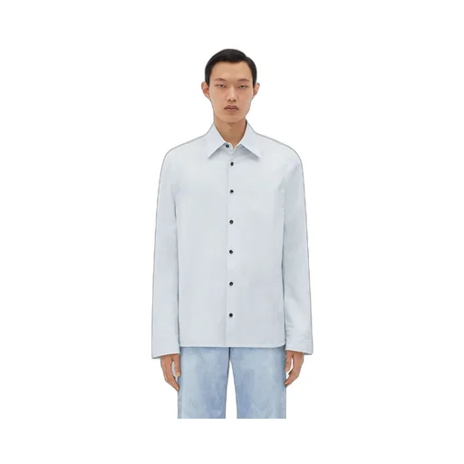 Cotton Shirt With Storm Flap