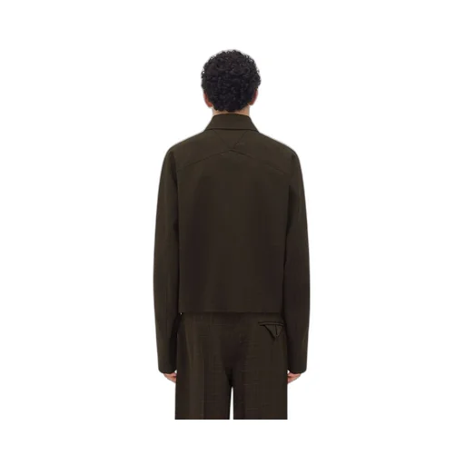 Viscose And Silk Criss-Cross Kimono Jacket