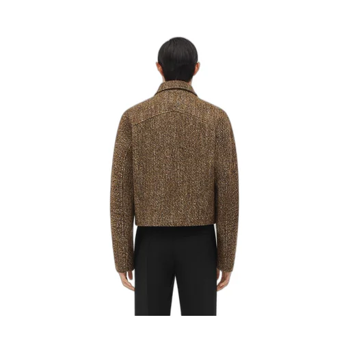 Textured Wool Speckled Kimono Jacket