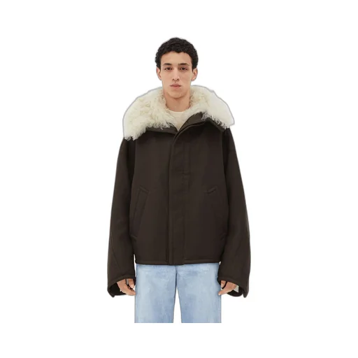 Wool And Shearling Parka