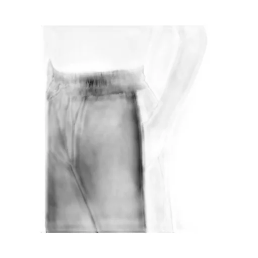 Contrasting Zipper Tech Nylon Pants