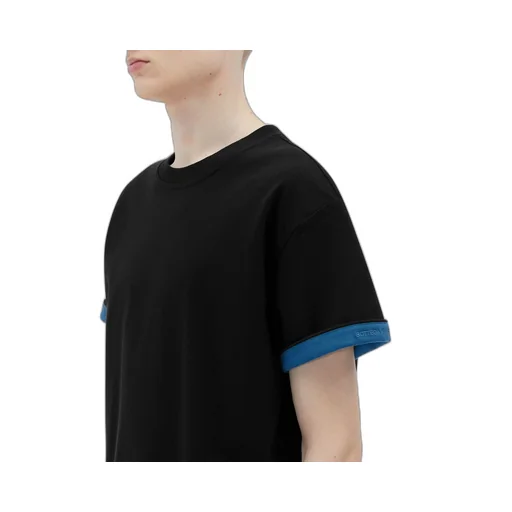 Double Layer Relaxed Cotton T-Shirt