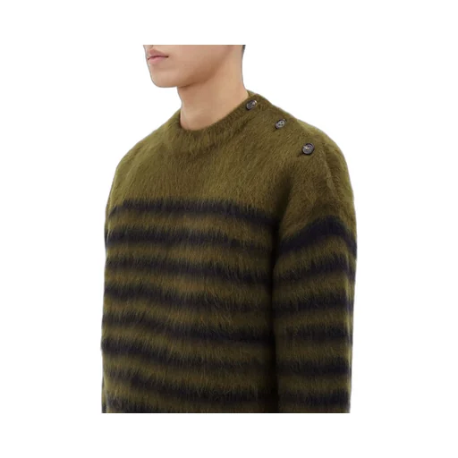 Heavy Marinière Mohair Sweater