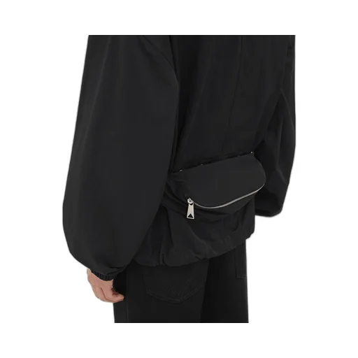 Packable Tech Nylon Jacket