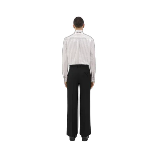 Viscose And Silk Flared Pants
