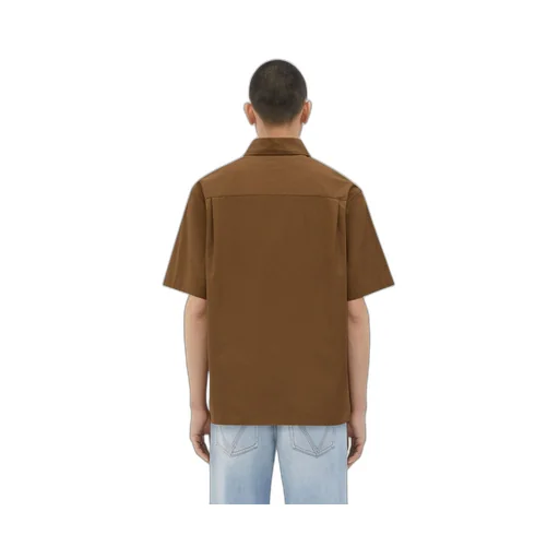Short-Sleeved Cotton Shirt