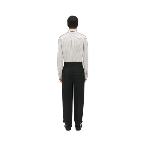 Sartorial Wool Cropped Pants
