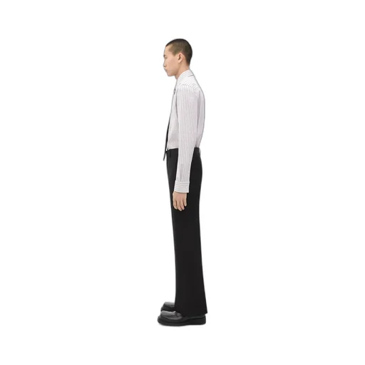 Viscose And Silk Flared Pants