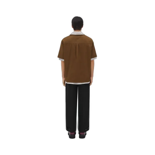 Double Layer Cotton And Silk Shirt