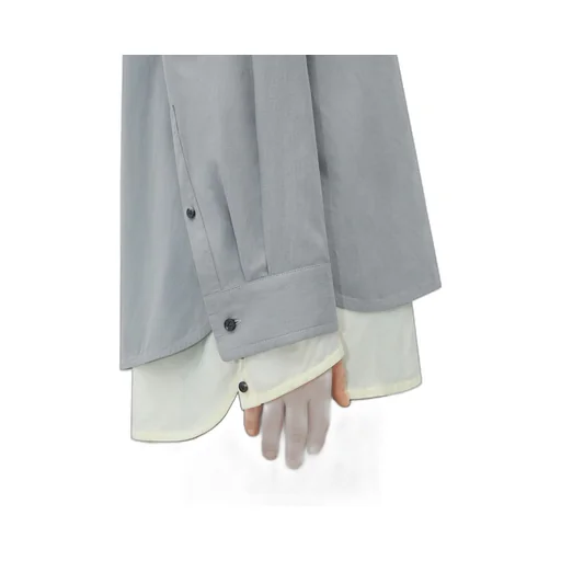 Relaxed Fit Linen Double Shirt