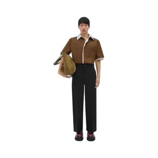 Double Layer Cotton And Silk Shirt