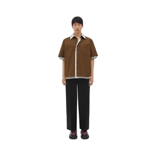 Double Layer Cotton And Silk Shirt