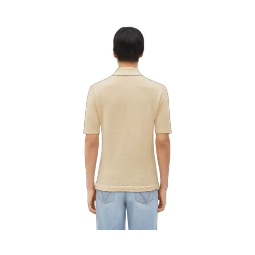 Slim Fit Light Linen Polo