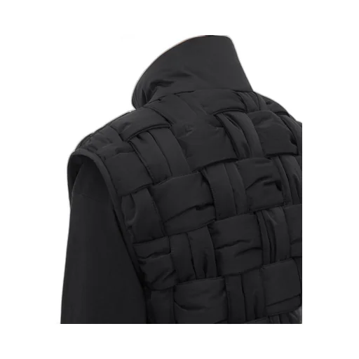 Padded Nylon Intreccio Gilet