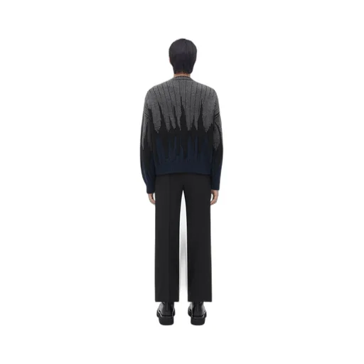 Wool Graphic Knit Jumper