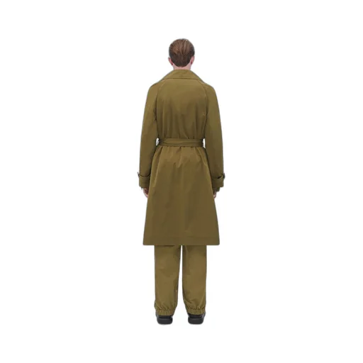 Packable Nylon Trench Coat