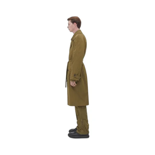 Packable Nylon Trench Coat