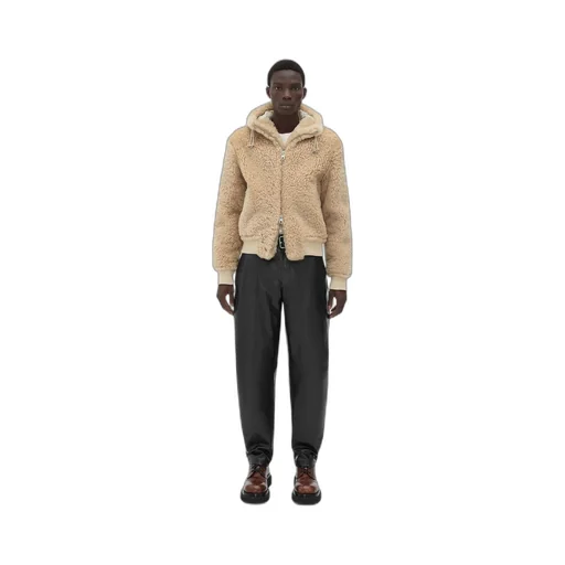 Hooded Shearling Jacket