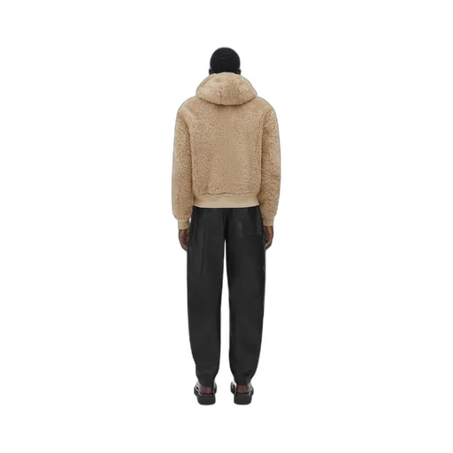 Hooded Shearling Jacket