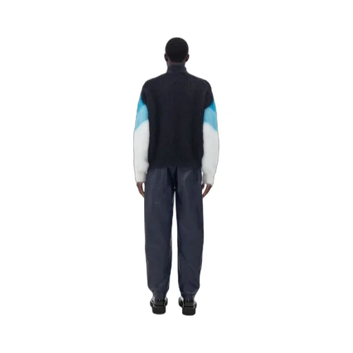 Wool Mohair Chevron Jumper