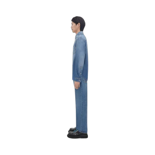 Light Washed Denim Shirt