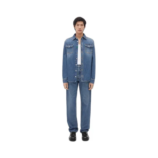 Medium Washed Denim Shirt