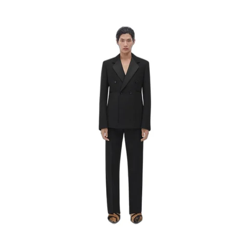 Compact Wool And Satin Jacket