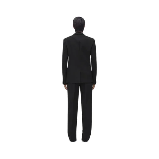 Compact Wool And Satin Jacket