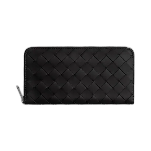 Intrecciato Zip Around Wallet