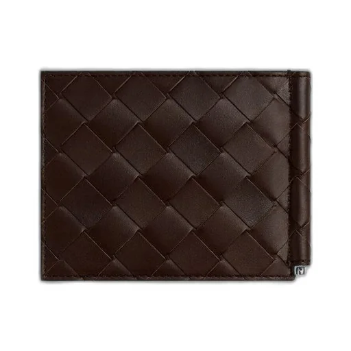 Intrecciato Bill Clip Wallet