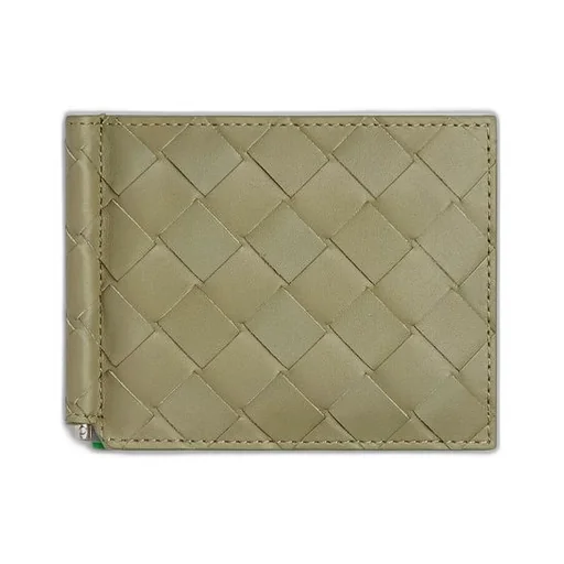 Intrecciato Bill Clip Wallet