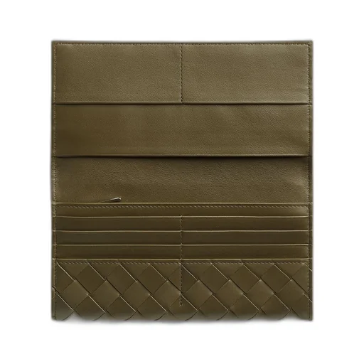 Intrecciato Long Wallet With Coin Purse