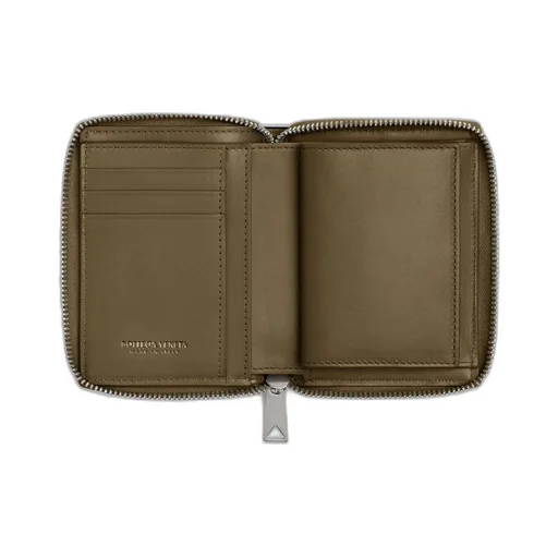 Cassette N/S Compact Zip Around Wallet With Coin Purse
