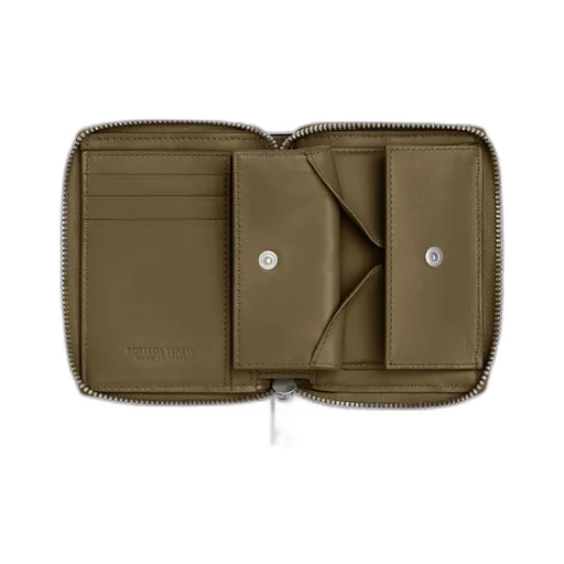 Cassette N/S Compact Zip Around Wallet With Coin Purse