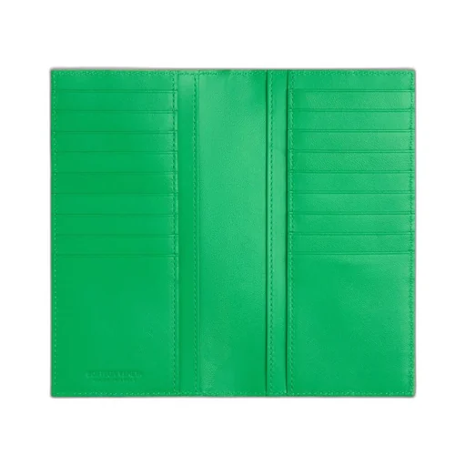 Slim Intrecciato Long Wallet