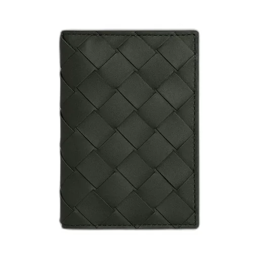 Intrecciato Flap Card Case