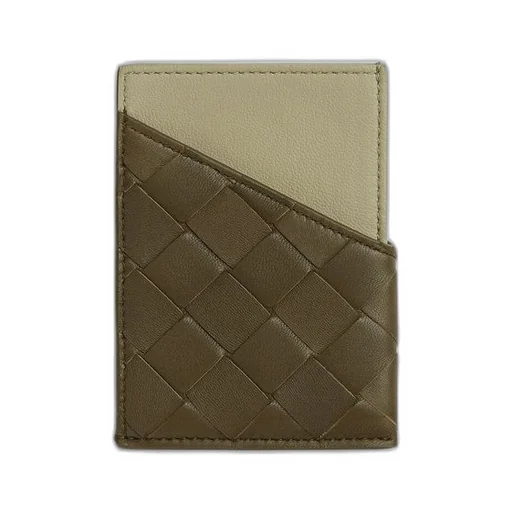 Intrecciato Oblique Business Card Case