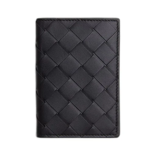 Intrecciato Flap Card Case