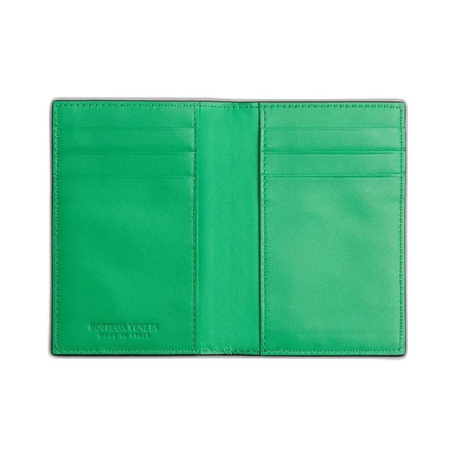 Intrecciato Flap Card Case