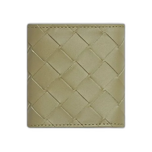 Intrecciato Folded Coin Purse