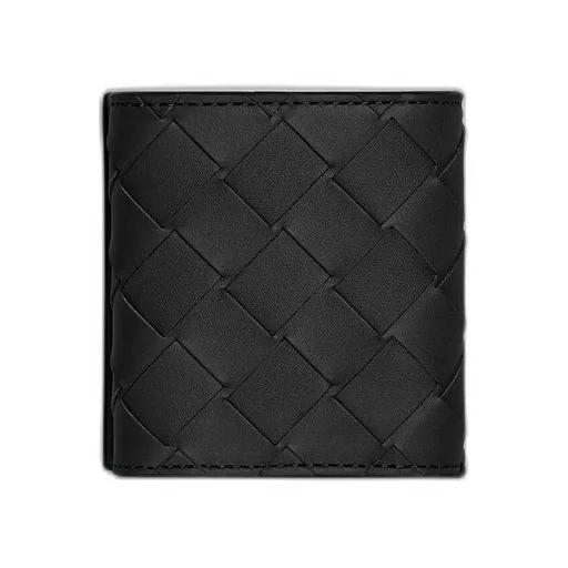 Intrecciato Folded Coin Purse