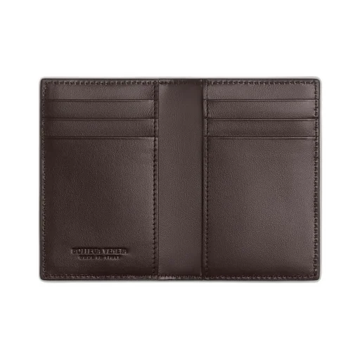 Intrecciato Flap Card Case