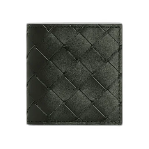 Intrecciato Folded Coin Purse