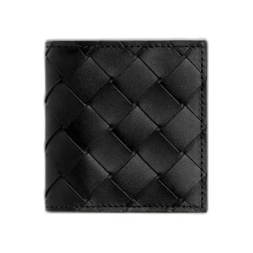 Intrecciato Folded Coin Purse