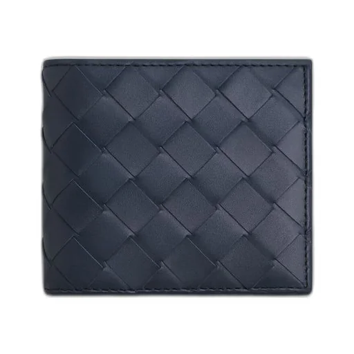 Intrecciato Bi-Fold Wallet With Coin Purse