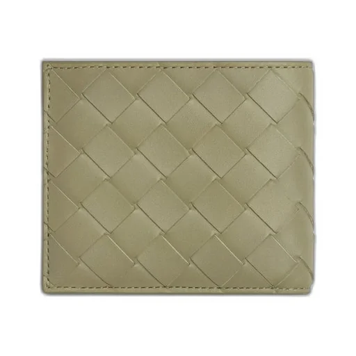 Intrecciato Bi-Fold Wallet With Coin Purse