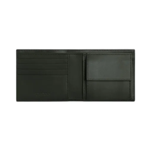 Intrecciato Bi-Fold Wallet With Coin Purse