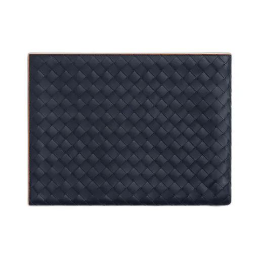 Intrecciato Half Zip Pouch
