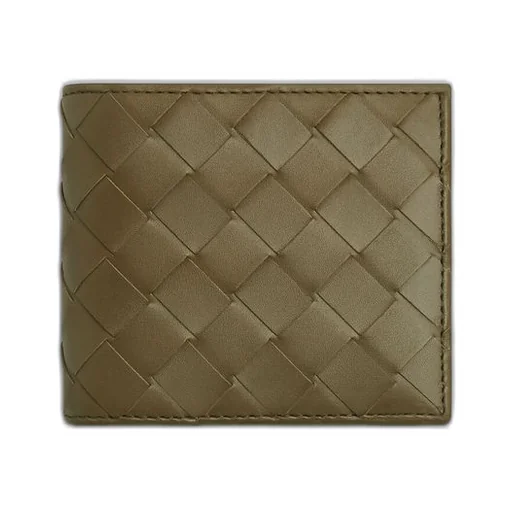 Intrecciato Bi-Fold Wallet With Coin Purse
