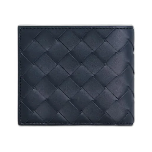 Intrecciato Bi-Fold Wallet With Coin Purse